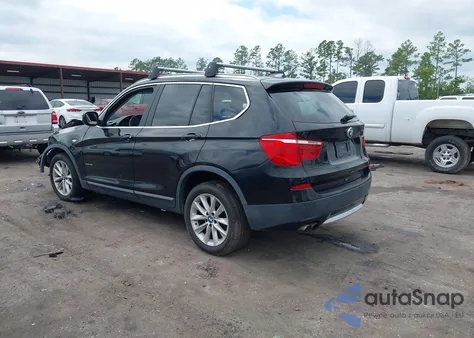 2011 BMW X3 xDrive28I из США, поврежденный, VIN 5UXWX5C53BL716580
